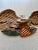 1950s 1950s Folk Art Mid-Century Artistic Carving Co. Louisburg Wood Eagle Plaque Bellamy Style Americana Wall Sculpture For Sale - Image 5 of 16