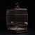 Vintage Chinese Huali Rosewood Hexagonal Bird Cage With Matching 60cm Wooden Pole For Sale - Image 9 of 10
