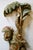 1920s Opposing Pair of Polychrome Hand Carved Wood and Iron Monkey Wall Sconces C 1920 For Sale - Image 5 of 16