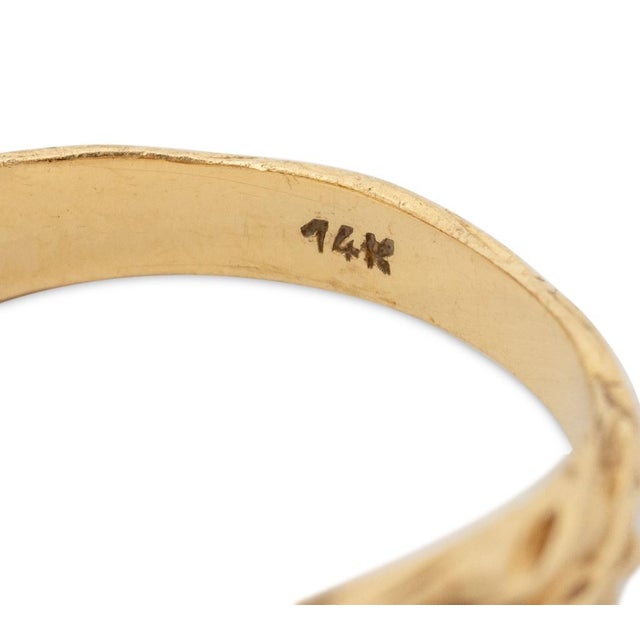 14k Yellow Gold and Cultured Pearl Jewelry Set For Sale - Image 11 of 11