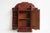 Antique Folk Art Arts and Crafts Dutch Chip Carved Wall Cabinet, 1910 For Sale - Image 6 of 7