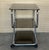 Metal Mid-Century Italian Chrome and Glass 3-Tier Drinks Trolley, 1950s For Sale - Image 7 of 10