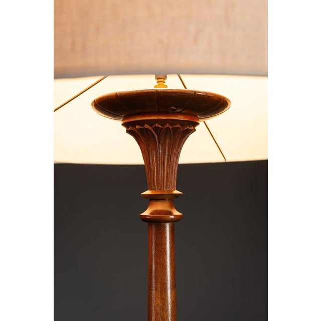 Decorative Standing Lamp, 1940s For Sale - Image 4 of 11