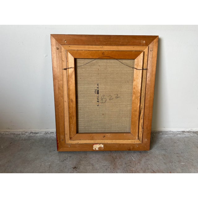 1960's Heyer Impressionist Winter Cityscape Paris Street Scene Oil Painting on Canvas For Sale - Image 11 of 12