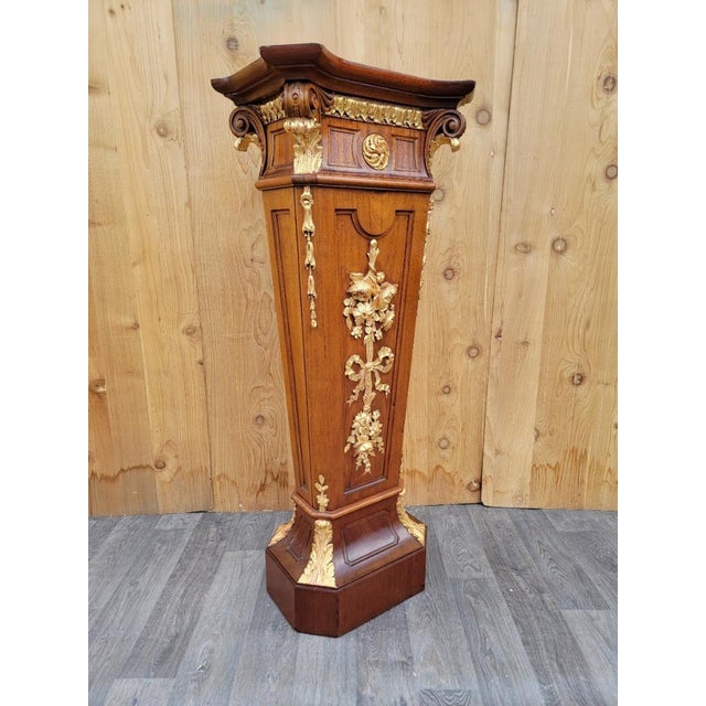Plateau Ovale En Porcelaine DP Style Victorien - Floral Brisé Sauvage Avec Bronze Ormolu (25cm)