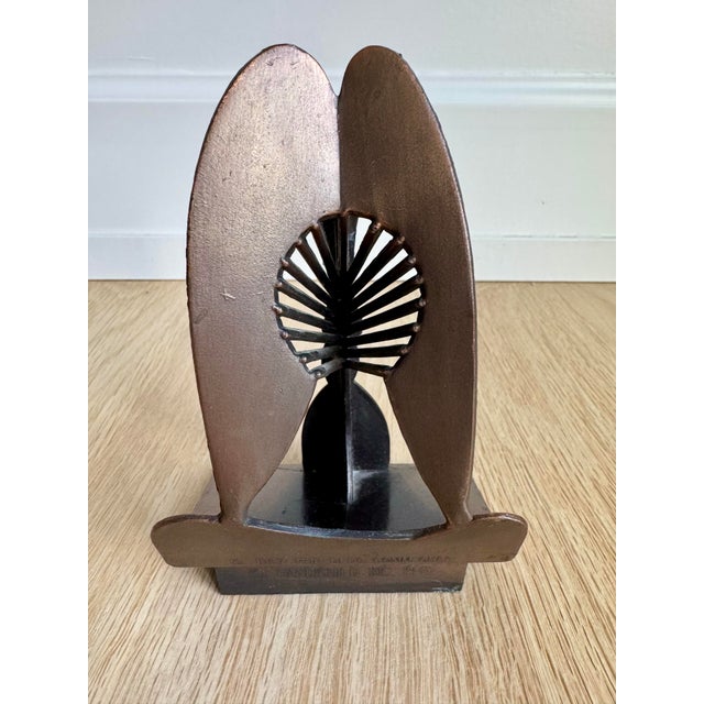 Bronze Authorized 1970 Miniature Bronze Picasso Sculpture-Chicago Daley Plaza, by Handiguild For Sale - Image 8 of 9