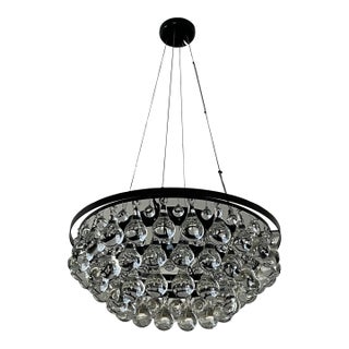 Ochre Modern Glass Arctic Pear Chandelier For Sale