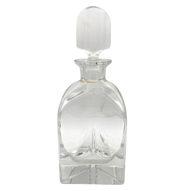 Early Mid-Century Decorative Italian Crystal Whisky Liquor Decanter, 1940 For Sale In Los Angeles - Image 6 of 6