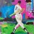 Contemporary Expressionist Figurative Sport Painting of a Baseball Player For Sale