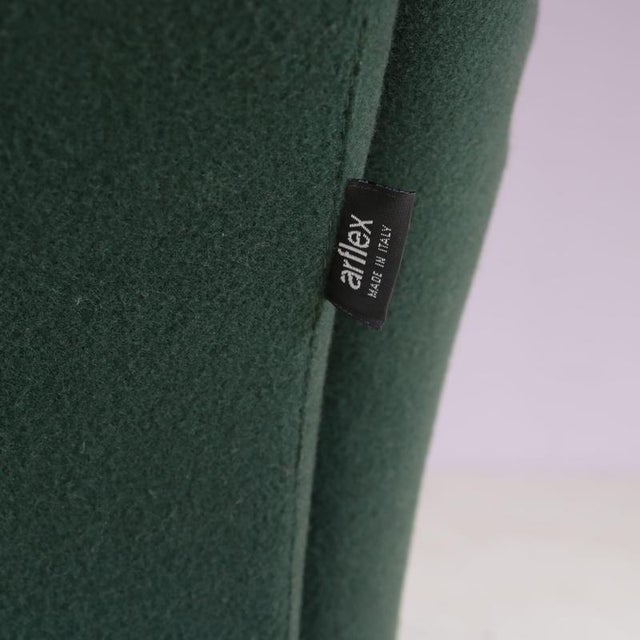 Vintage Italian Fiorenza High Back Easy Chair by Franco Albini for Arflex, 1980s For Sale - Image 9 of 13