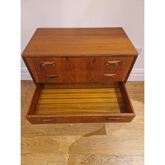 Teak Fresco Chest of Drawers with Tapered Legs from G Plan, 1960s For Sale - Image 16 of 17