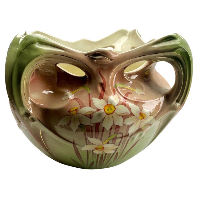 Vase by Hector Guimard for Faïencerie De Bruyn For Sale - Image 13 of 16