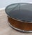 Large Italian Round Chrome and Smoked Glass Coffee Table on Wheels, 1970s For Sale - Image 10 of 13