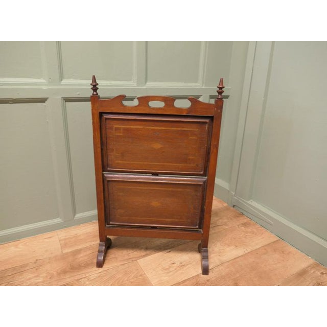 Wood Metamorphic Occasional Butler's Table, 1900 For Sale - Image 7 of 8