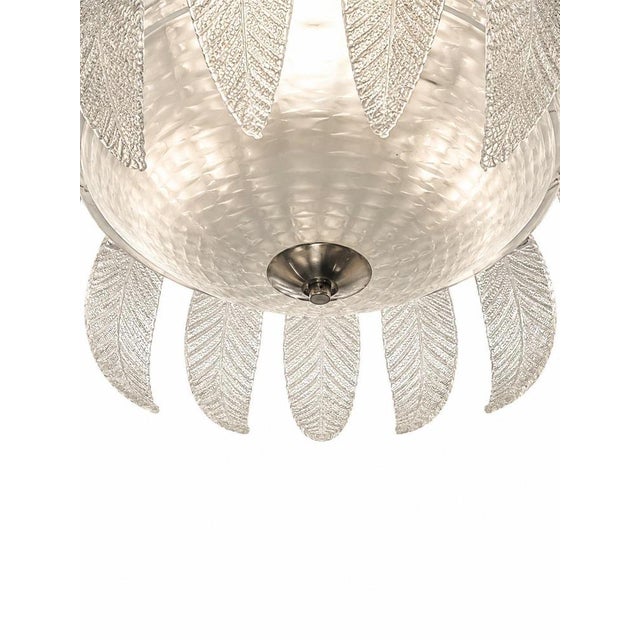 Murano Pendant Light by Barovier for Erco, 1940s For Sale - Image 4 of 11