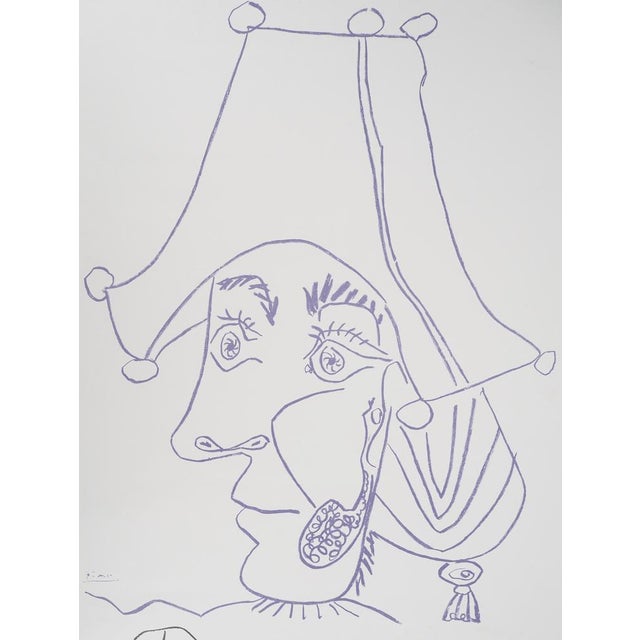 Modern Pablo Picasso, Sala Gaspar Barcelona Exhibition Poster, Lithograph For Sale - Image 3 of 6