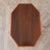 Wood 1980s Pair Mahogany Tilt Top Tables For Sale - Image 7 of 12
