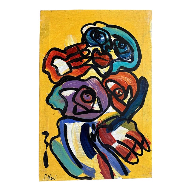 Original Peter Keil Painting - Junge Wilde Collection For Sale