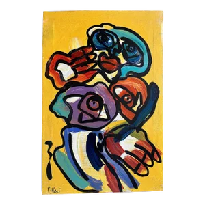 Original Peter Keil Painting - Junge Wilde Collection