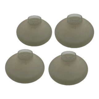 Vintage Candle Holders Round With Removeable Inner Tubes Set of 4 For Sale