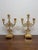 Louis XIV Gilt Brass Candleholders, Set of 2 For Sale - Image 6 of 6
