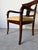 Wood Vintage Hollywood Regency Neoclassical Style Mahogany Armchair For Sale - Image 7 of 12