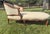 Antique Carved Louis XV Style Chaise Lounge Upholstered in Ivory For Sale - Image 17 of 18
