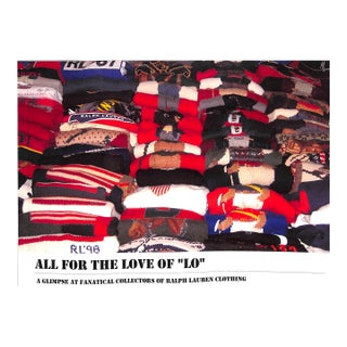 "All for the Love of "Lo": A Glimpse at Fanatical Collectors of Ralph Lauren Clothing" 2014 Leef, Daniel and Ubina, Roger For Sale