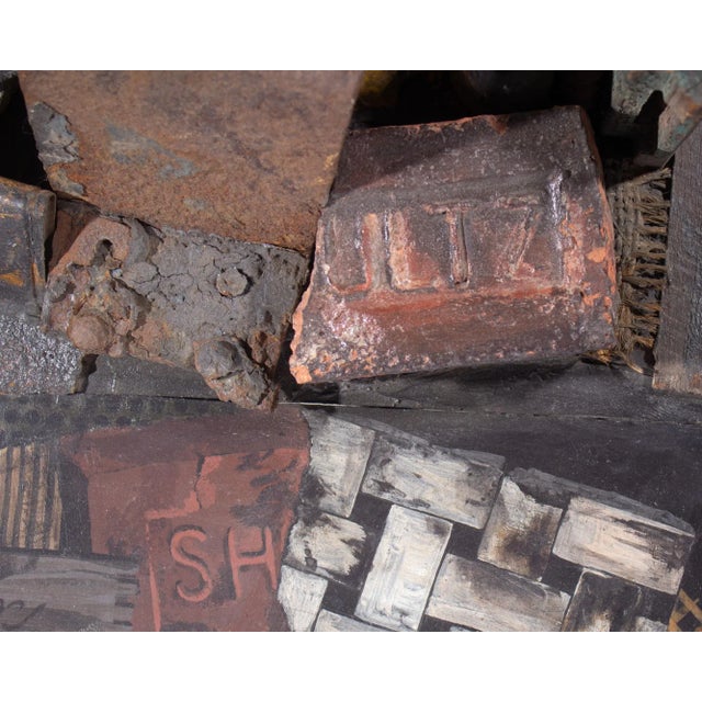 1960s 1960 Mixed Media Wall Assemblage by James Spencer Russell For Sale - Image 5 of 9