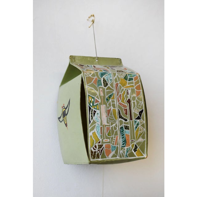 Vintage Hand-Painted Carton Mobile by Paul Bechtold, Circa 1960s For Sale In New York - Image 6 of 18