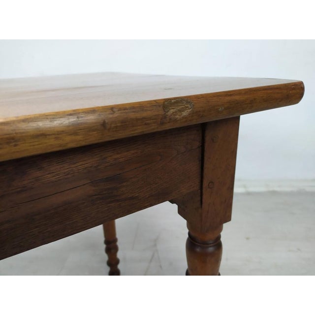 Bistro Table in Walnut For Sale - Image 14 of 18