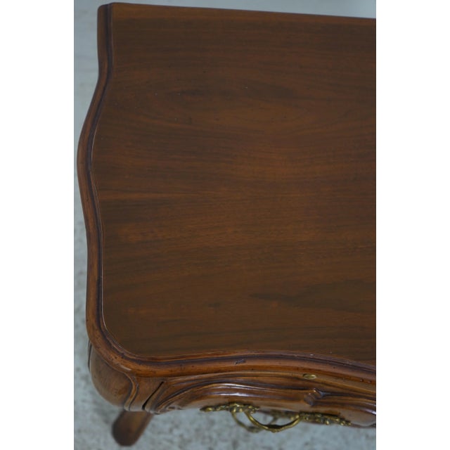 Pair Don Ruseau Inc Italian Continental 2 Drawer Commode Chests For Sale - Image 14 of 18