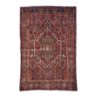 Vintage Bidjar Rug 3'11'' x 6'1'' For Sale
