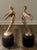 Vintage Figural Gold Telly Statues For Sale - Image 4 of 7
