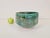 Vintage Handmade Green Luster Glaze Ceramic Bowl, 1960 For Sale - Image 4 of 8