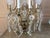 Early 20th Century French Brass & Crystal Six-Light Girandole Lamps - Pair For Sale - Image 14 of 17
