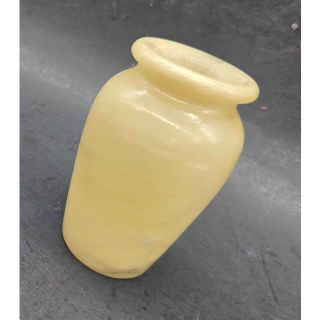 Vintage Alabaster Bud Vase For Sale In Miami - Image 6 of 10