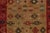 1920s Antique Russian Verneh Kilim in Red, Beige & Black Panels, Geometric Patterns For Sale - Image 5 of 7