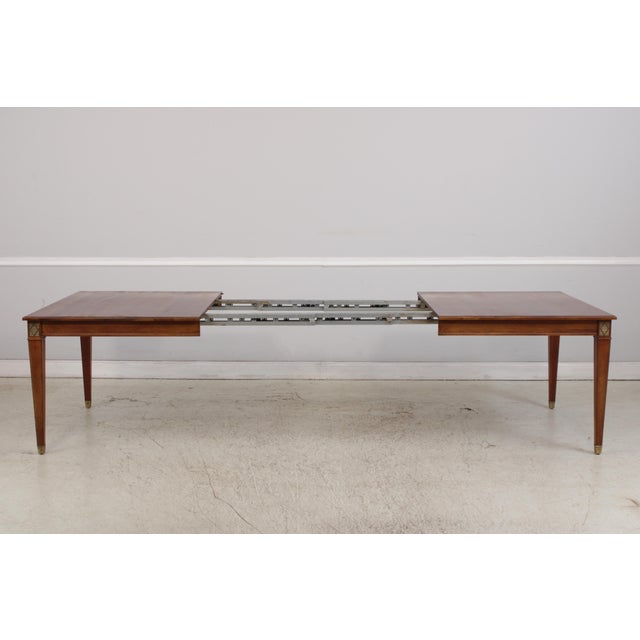 Stickley Cherry Regency Style Dining Table For Sale - Image 11 of 18