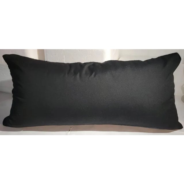 Mexican Indian Weaving Bolster Pillow For Sale In Los Angeles - Image 6 of 6