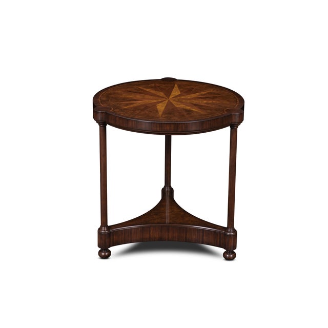 Traditional Maitland-Smith Cameron Side Table Round For Sale - Image 3 of 6