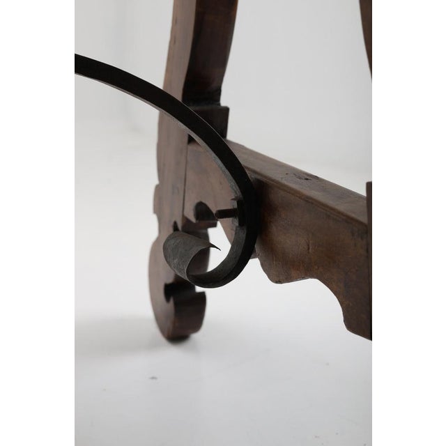 Antique Baroque Oak Table, 1760 For Sale - Image 13 of 15