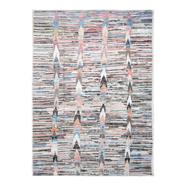 Hand-Knotted Afghan Moroccan Rug 8'5"x11'6" For Sale