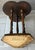 Mid 20th-Century Cricket-Style Trefoil Top Pedestal Base Accent Table For Sale - Image 16 of 18