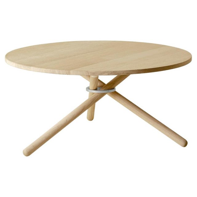 Wood Berta Light Oak Coffee Table by Eberhart Furniture For Sale - Image 7 of 7