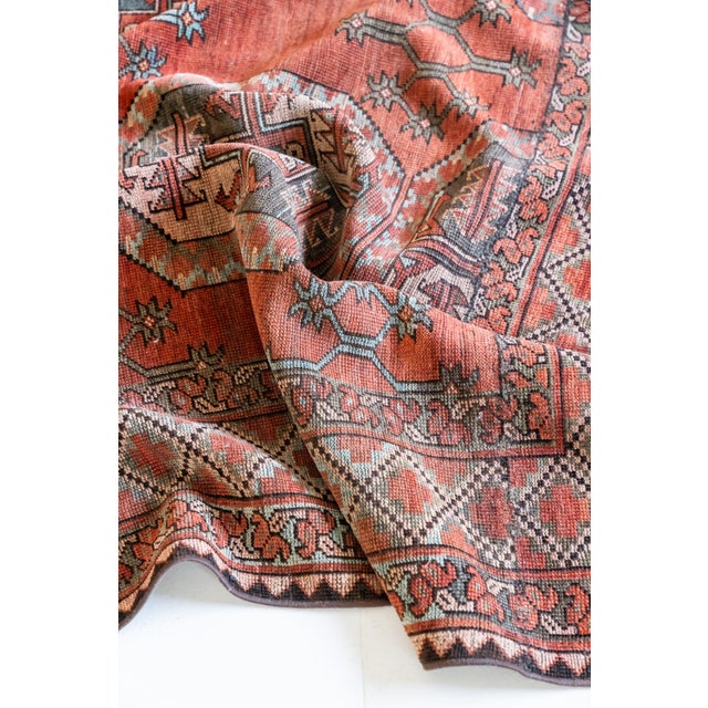 1940s Vintage Ensari Area Rug For Sale - Image 5 of 11