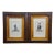 Antique French 1820s Collection of Tuscan Fashion Costume Engravings 26" For Sale