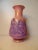 Glass Large Antique Hand-Painted Opaline Glass Vase For Sale - Image 7 of 7