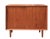 Low Teak Sideboard by Svend Aage Rasmussen for Alderlyst Møbelfabrik, Denmark, 1960s For Sale