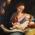 Baroque Anton Maria Piola, Madonna and Child, 1700s, Oil on Canvas, Famed For Sale - Image 3 of 16
